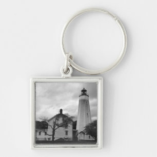 Sandy Hook Lighthouse Keychain