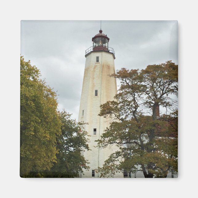 Sandy Hook Lighthouse Magnet (Front)