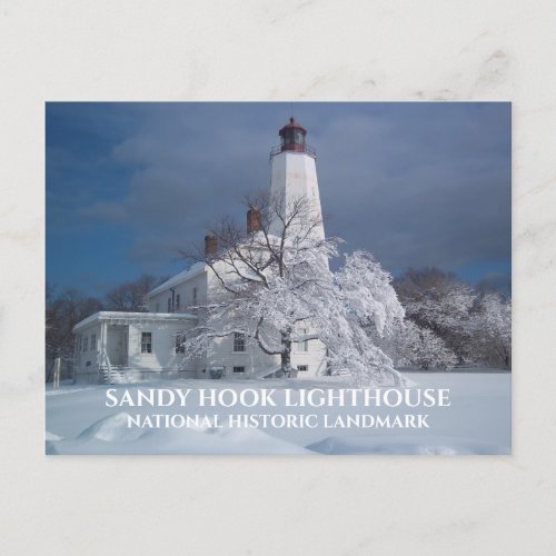 Sandy Hook Lighthouse National Historic Landmark Postcard