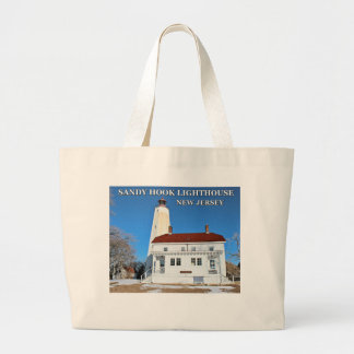 Sandy Hook Lighthouse, New Jersey Large Tote Bag