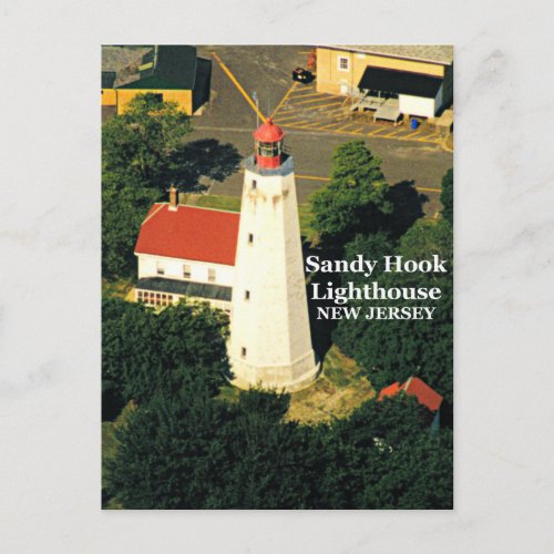 Sandy Hook Lighthouse New Jersey Postcard