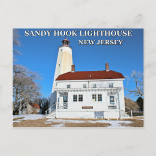 Sandy Hook Lighthouse, New Jersey Postcard