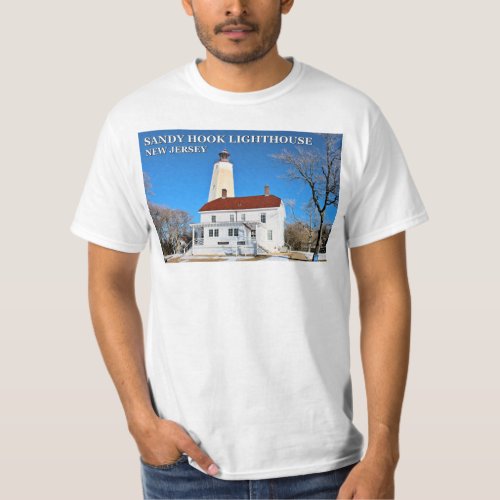 Sandy Hook Lighthouse New Jersey T_Shirt