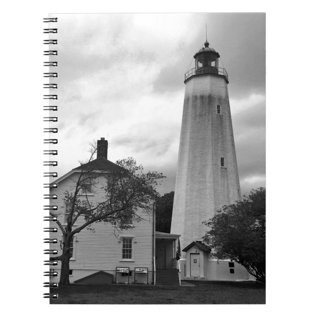 Sandy Hook Lighthouse Notebook (Front)