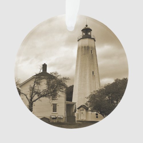 Sandy Hook Lighthouse Ornament