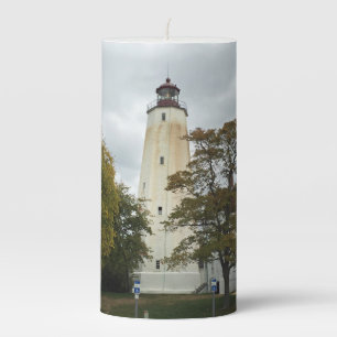Sandy Hook Lighthouse Pillar Candle