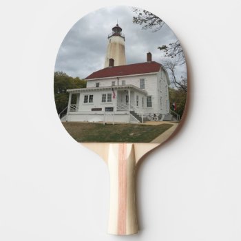 Sandy Hook Lighthouse Ping-pong Paddle by JTHoward at Zazzle