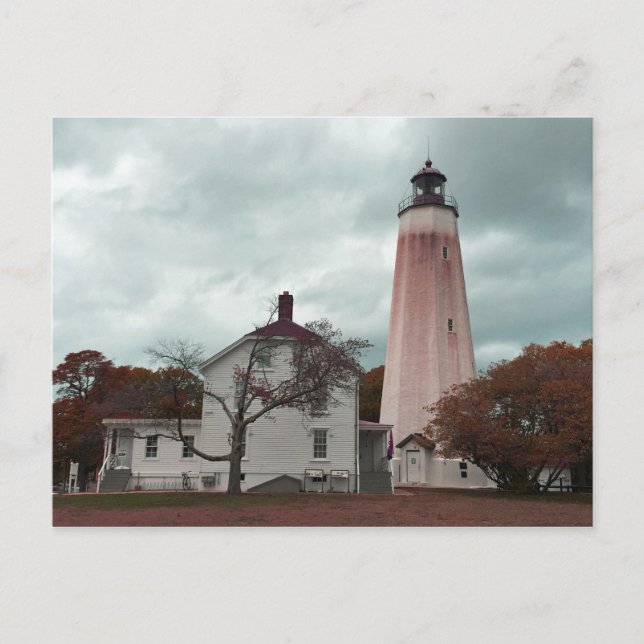Sandy Hook Lighthouse Postcard (Front)
