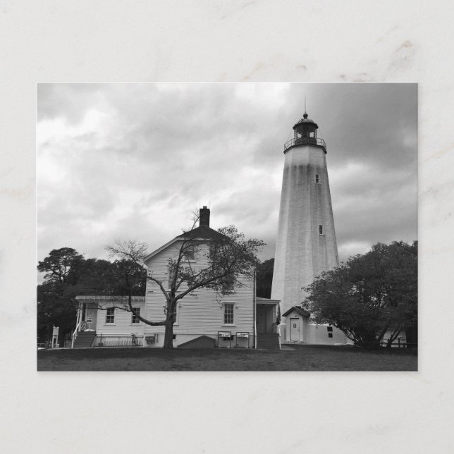 Sandy Hook Lighthouse Postcard (Front)