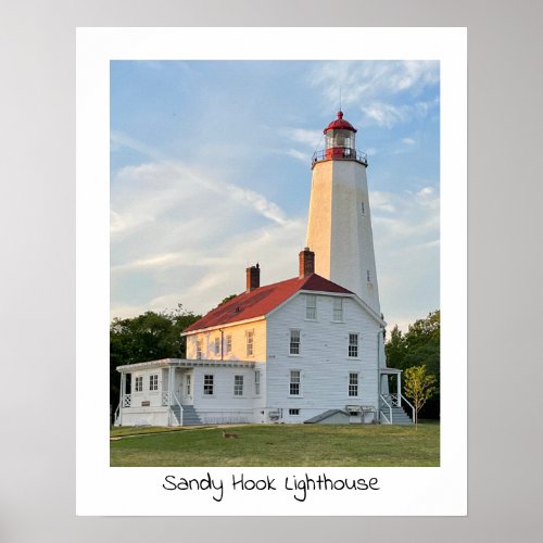 Sandy Hook Lighthouse Poster