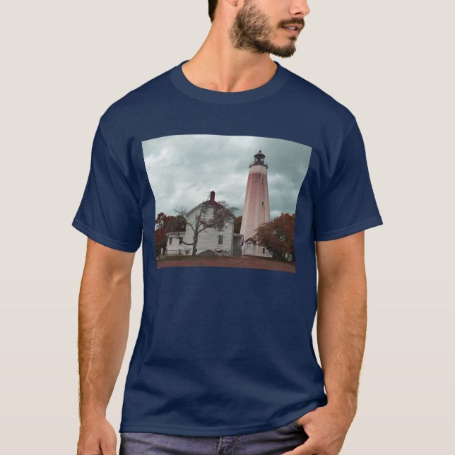 Sandy Hook Lighthouse T-Shirt (Front)