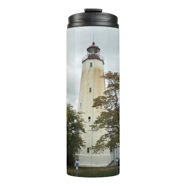 Sandy Hook Lighthouse Thermal Tumbler (Front)