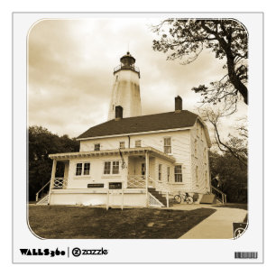 Sandy Hook Lighthouse Wall Sticker