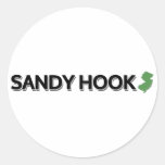 Sandy Hook, New Jersey Classic Round Sticker