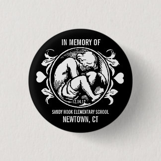 Sandy Hook Newtown Memory Classic Button