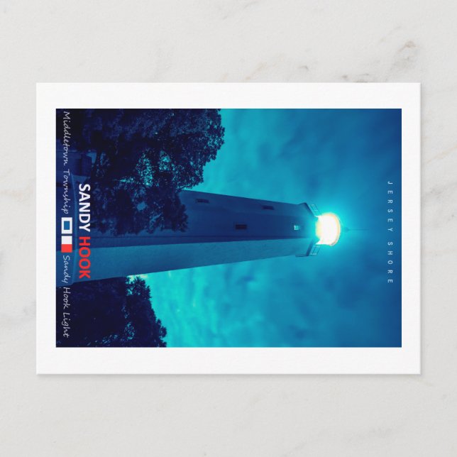 Sandy Hook. Postcard (Front)