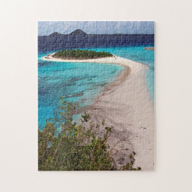 Sandy Island, Anguilla Jigsaw Puzzle (Vertical)