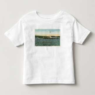 Sandy Island, Boston YMCA Camp Landing View Toddler T-shirt