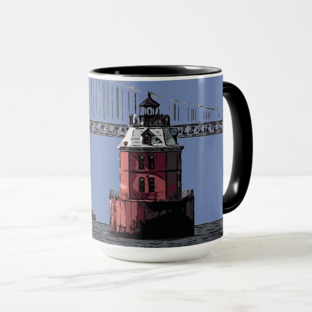 SANDY POINT LIGHT MUG (Front Right)