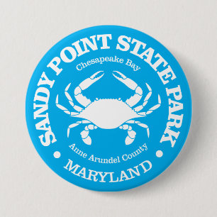 Sandy Point SP (crab) Button