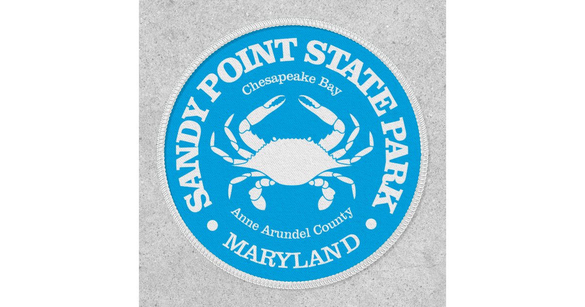 Sandy Perfect Patch Sandy Point SP (crab) Patch | Zazzle