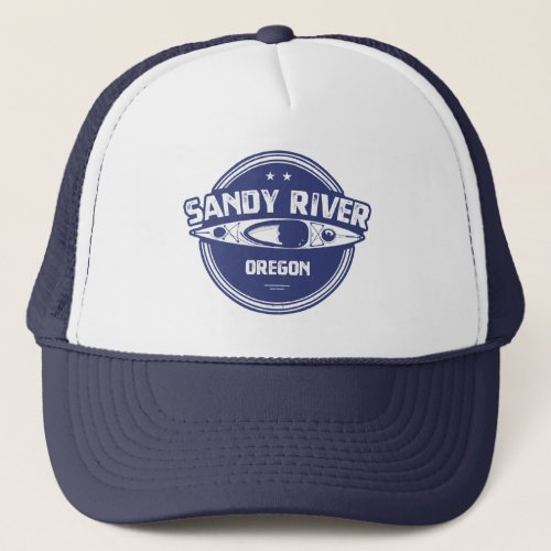 Sandy River Oregon Kayaking Trucker Hat