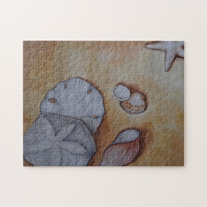 Sandy Seashells Jigsaw Puzzle