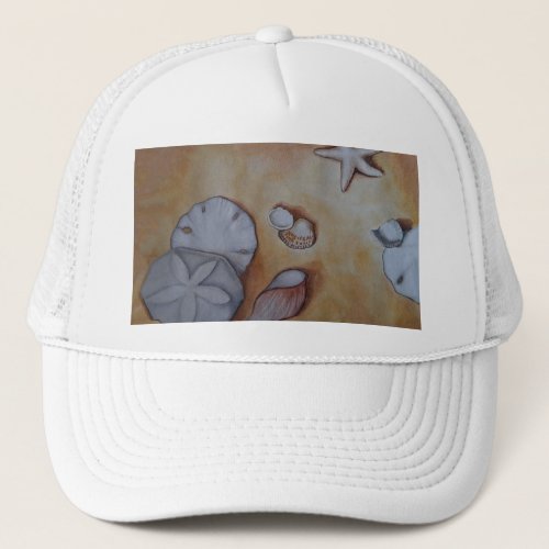 Sandy Seashells Baseball Cap