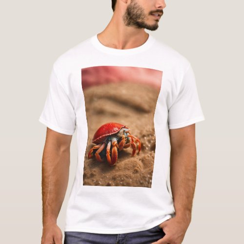 Sandy Stroll Hermit Crab Parade T_Shirt
