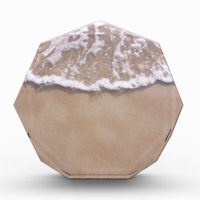 Sandy Surf on the Beach Award (Front)