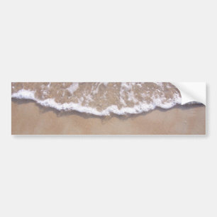 Sandy Surf on the Beach Bumper Sticker