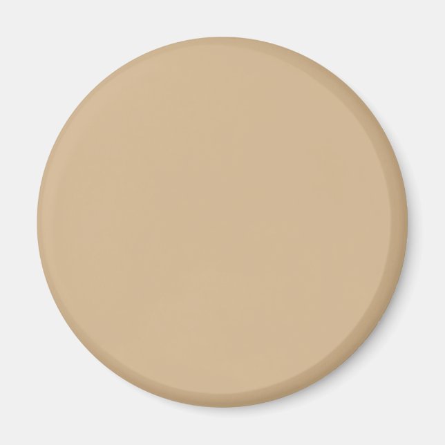Sandy Tan D2B48C - Option to Add Name Magnet (Front)
