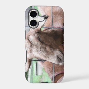 Sandy The Goat At The Gate iPhone 17 Case