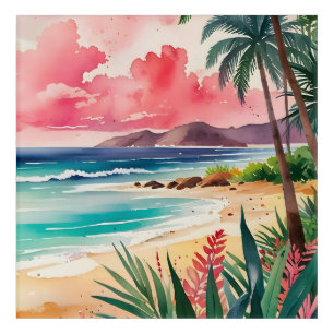 Sandy Toes Acrylic Print