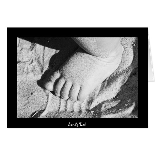 Sandy Toes! Cards (Front Horizontal)