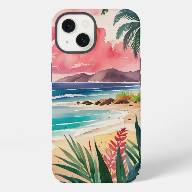 Sandy Toes Iphone Case (Back)