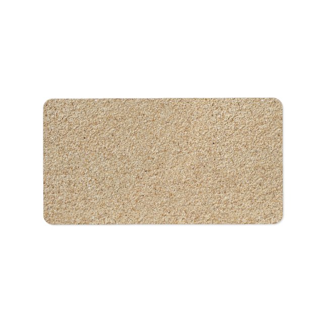 Sandy Toes Salty Kisses Christmas Address Label (Front)