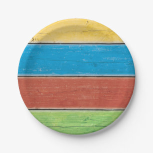 Sandy Toes Salty Kisses Paper Plate
