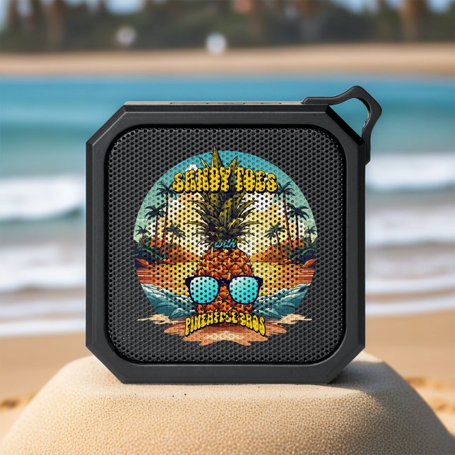 Sandy Toes With Pineapple Bros Bluetooth Speaker (Creator Uploaded)