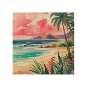 Sandy Toes Wood Wall Art