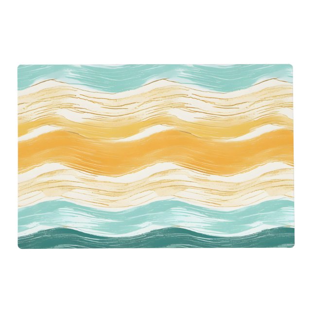 Sandy Waves Placemat (Front)