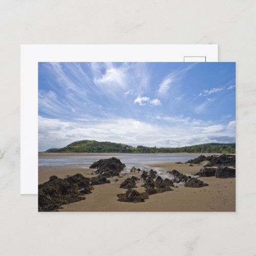 Sandyhills beach Scotland  Postcard