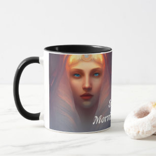 Sandy's Morning Caffeine Personalized Customizable Mug