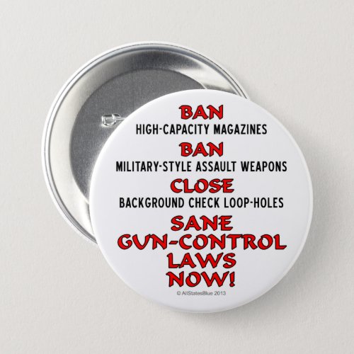 Sane Gun_Control Laws NOW Button