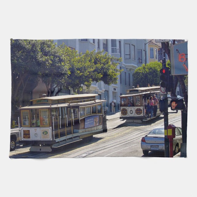 SanFrancisco001 Kitchen Towel (Horizontal)