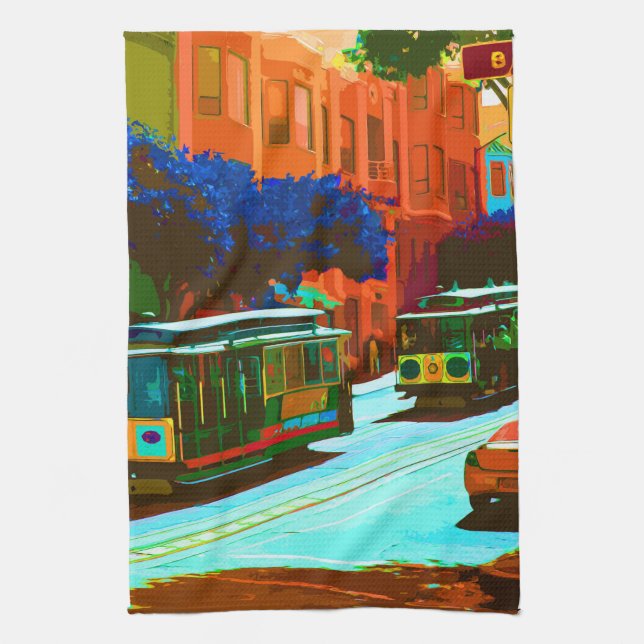 SanFrancisco 004 Kitchen Towel (Vertical)