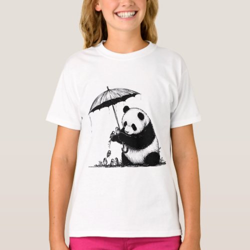 Sanfte Zuflucht Der Frsorgliche Panda T_Shirt