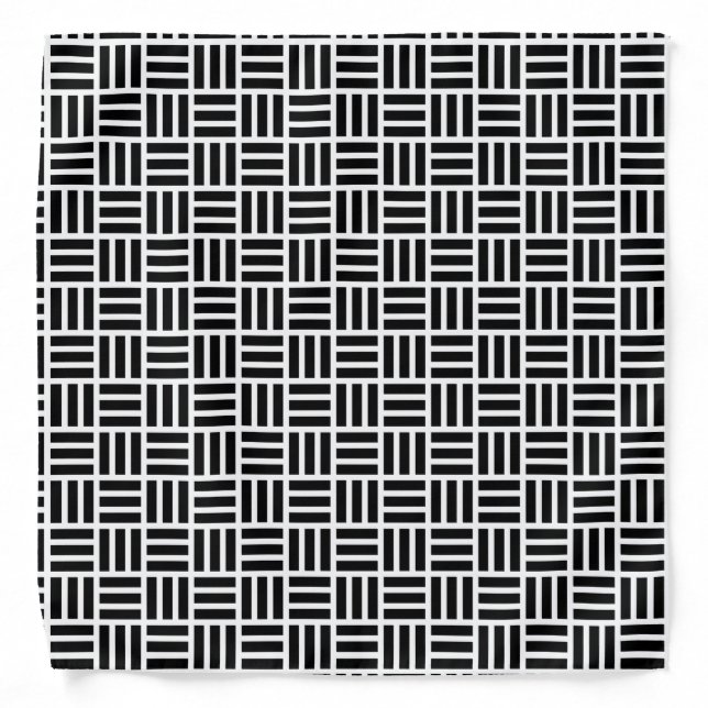 Sangikuzushi Japanese Pattern Bandana (Front)