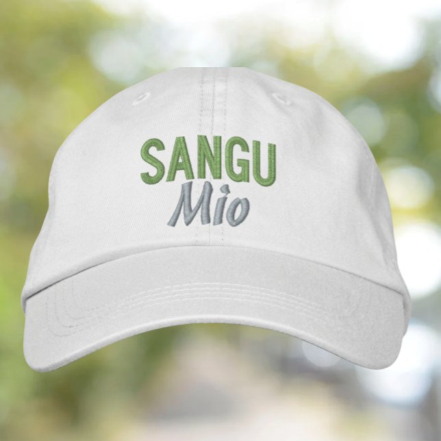 Sango Mio Italian Family Bond Gift Embroidered Baseball Cap (Creator Uploaded)