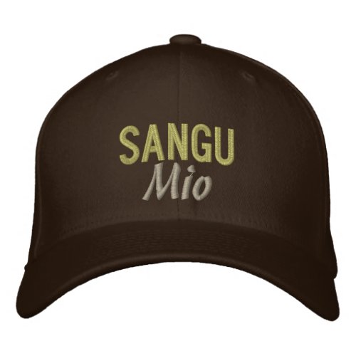 Sango Mio Italian Family Bond Gift Embroidered Baseball Cap